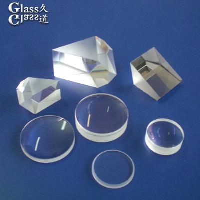 China Customized B270 Optical Lens Triangular Prism Plano Convex Magnifying Glass Lenses for sale