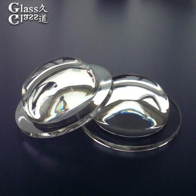 China High Bay Light Optical Lens Transparent Led Glass Lens for Optics and Lighting Solution for sale