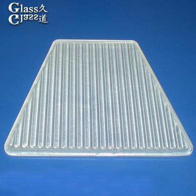 China Borosilicate Glass Cover Mold Glass Lens with Smooth Surface and 0.1kg Product Weight for sale