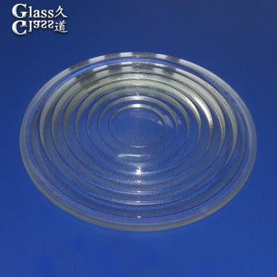 China Tempered Borosilicate Glass Fresnel for Antique Style Studio Lamp and LED Stage Light for sale