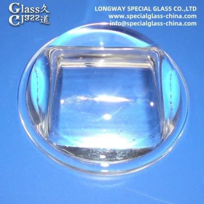 China Polishing Borosilicate Glass Cover Lenses For Led Street Light Lens for sale