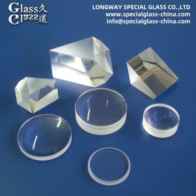 China Ar Coating Fused Silica Optical Prism Lenses For Imaging Systems (Lentes de prisma óptico de sílica fundida para sistemas de imagem) à venda