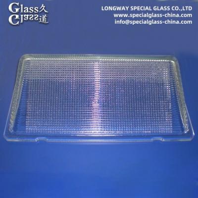 China Capa de vidrio de borosilicato resistente a altas temperaturas para iluminación industrial en venta