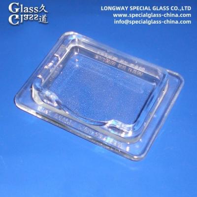 China Lentes de cubierta de vidrio de borosilicato transparente para la cubierta de luz del horno en venta