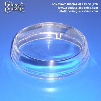 China Lámpara de choque resistente a altas temperaturas Lente de cubierta de vidrio de borosilicato en venta