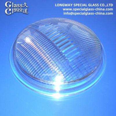 China Capa de la lámpara de vidrio de luz exterior prensada de vidrio borosilicato en venta