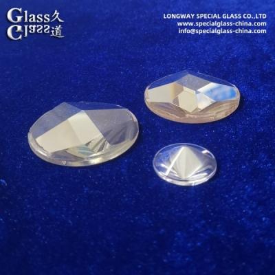 China Lentes de vidrio de borosilicato resistentes a los rayos UV para la conformación de haces LED de precisión en venta