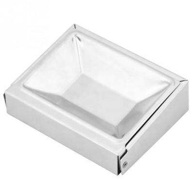 China Modern Multifunctional Wall Mounted Dual Function Flexible Ashtray And Stainless Steel Soap Dish for sale