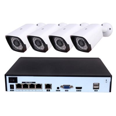 China 8CH 5MP H.265 POE CCTV Camera Bullet Waterproof Night Vision  Ip CCTV Camera kit Te koop