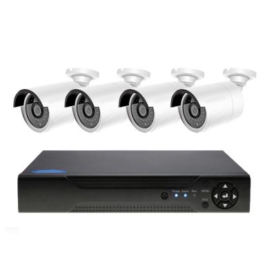 China Best Price 4CH 5MP H.265 AHD DVR Outdoor Bullet Security Camera Kit zu verkaufen