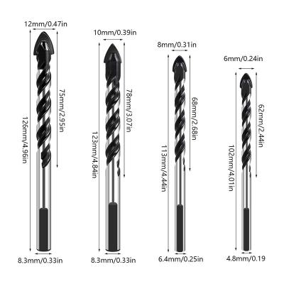 China HSS Mini Drill Bit 1mm-3mm Shank Twist Drill Bit 1mm-3mm White Steel Straight Set of Wood Drilling Steel for sale