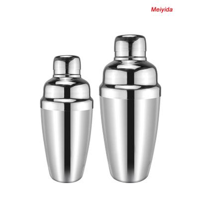 China Cocktail Shaker Hot Sale Bar Accessories Barware Tools Bartender Jigger Cocktail Shaker Stainless Steel Shaker Bottle For Bar Club for sale