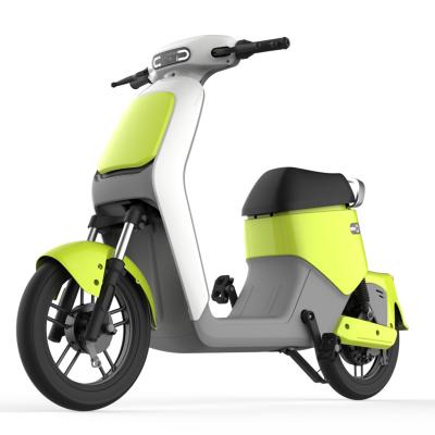 China Unisex Smart APP Sharing Rental Commuting Station Technology 48V 28AH BMS IOT Future Wireless Electric Lithium Battery Scooter Te koop