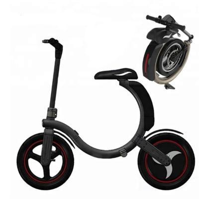 중국 Newest Design Standard 2021 Fashion Removable Battery Folding Fast Foldable Cycle Shape So Cheap 14 Inch Soft Seat Electric Bicycle 판매용