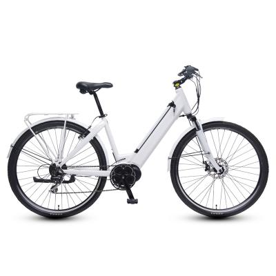 中国 Battery Skin Inside Frame Electric Bicycle E-Bike Certificate Hidden Lithium Battery Bike 7 Speed ​​Gear Bikes 販売のため