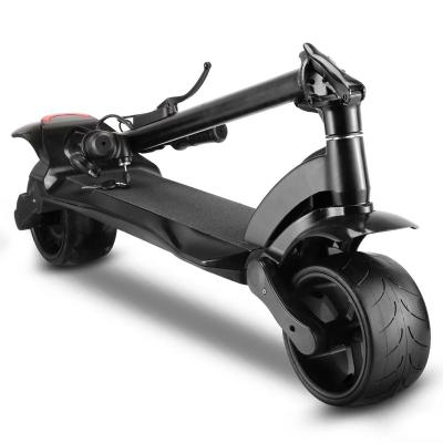 중국 10 Inch Big Fat Portable Easy Folding Aluminum Alloy Strong Kick Climbing Electric Scooters Unisex Dual Tires 500W 800W Motor 판매용