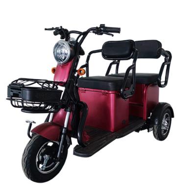 Chine Large Trolley Cart Two Person Unisex Double Seats Double Seats Unisex Tricycles Three Wheels Bike Travel Electric Scooter Moped à vendre