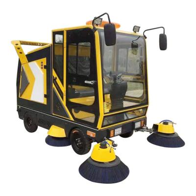 China Hotels Dual Motor High Power Full Automatic Park Road Sweeper Sprinkler Disinfection Vehicle Floor Garbage Cleaning Sweeping Robot en venta