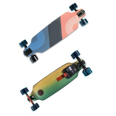 China Funny Motor Two Motor 350W Street Drive Zoo Park Controller Hover Board City Remote Fast Powerful Cool Player Unisex Funny Electric Skateboard en venta