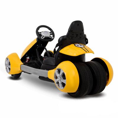 China Luxury SD USB MP3 Bling Music ABS Karting Motorcycle ATV Children Kids Toys Baby LED Light Car Battery Electric Bike Four-Wheel Scooter for sale