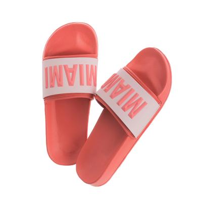 China Wholesale Hot Selling Popular Pvc Breathable Eva Sole Pvc Upper Ladies Beach Slippers For Women for sale