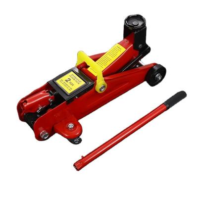 China 2Ton Professional Portable Manual Car Hydraulic Jack with Wheels for sale