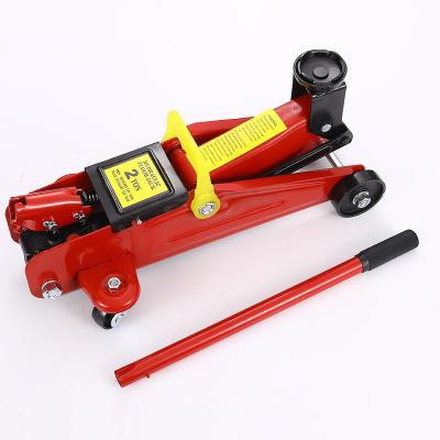 China 2Ton Professional Portable Manual Car Hydraulic Jack with Wheels for sale