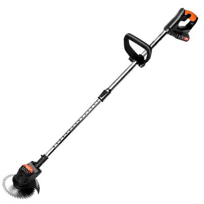 中国 21V Lithium Cordless Portable electric Lawn Mowers 650W Grass Trimmer Electric Grass Trimmer Cutter With 2 Lithium Batteries 販売のため