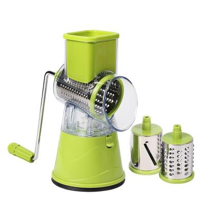 China Vegetable cutter chopper salad bugucat mandoline slicer chopper and grater 11 in 1 interchangeable 3 blades with storage box for sale