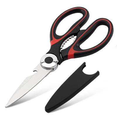 China Low price multifunction kitchen scissors shear for home powerful multipurpose clever stainless steel bone food cutter chopper for sale