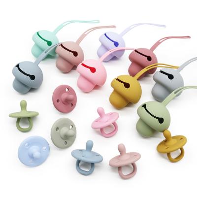 China 100% Eco-Friendly Custom Mock Baby Boy Pacifiers Soft Nipple Soothers For Natural Rubber Sublimation Natural Rubber Bpa Free Pacifier Baby Silicone for sale