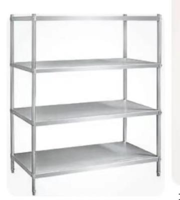 China Goods Storage Commercial Kitchen Can Be Assembled , Stainless Steel Shelves Can Be Customized for sale