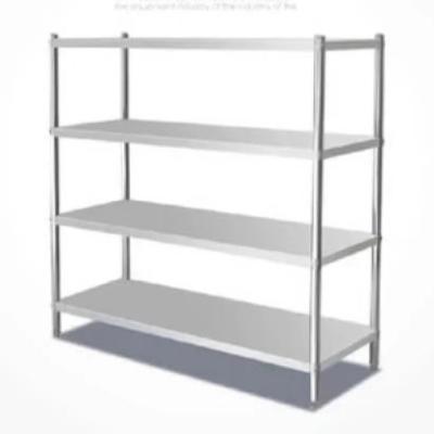 China Hot-selling Commercial Goods Storage Kitchen Special Assembly Customized Stainless Steel Shelf for sale