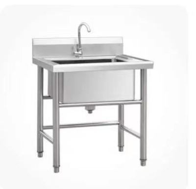 China Modern Desgin Thickened Stainless Steel Single Star Sink For Custom Commercial Kitchen for sale