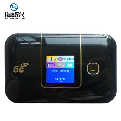 China HCX E5770 4G Wireless Router 4G WIFI 150Mbps LTE 3G UMTS Mobile Router with 6800mAh Battery and LCD Display Screen for sale