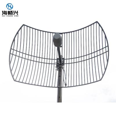 China 2021 Best in Amazon 1700-3800MHz external ultra-wideband 0609 dual-polarization high gain grid antenna 1700-3800 for sale