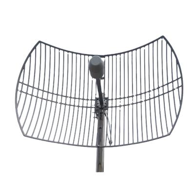 China 1700-3800MHz external ultra-wideband high gain 0609 dual-polarization grid antenna 1700-3800 for sale