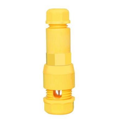 China Low Voltage Landscape Lighting YXY Wire Connector Low Voltage Landscape Cable Connector Easy Install Yellow Landscape Light Wire Connector for sale