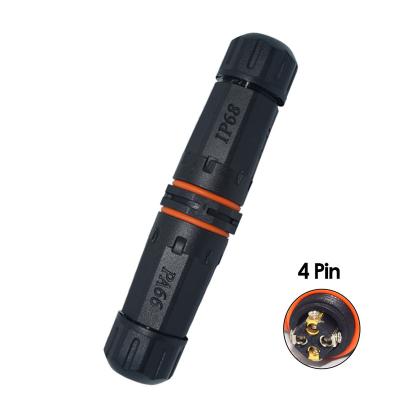 China Power YXY IP68 I Type Electric Power Cable IP68 4 Pin Waterproof Connector for sale