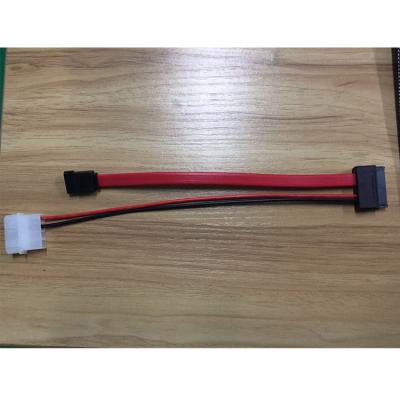 China Slim Camera YXY SATA Cable 7+6 13 Pin Power and Data Cable 7 and 4 Pin to SATA Pin for sale