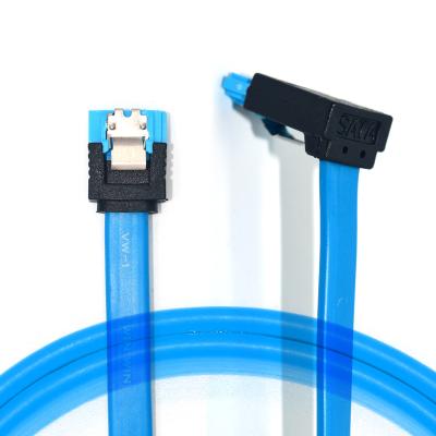 China Camera YXY SATA 3.0 7P 90 Degree Straight Cable 7P SATA 180 Degree Cables for sale