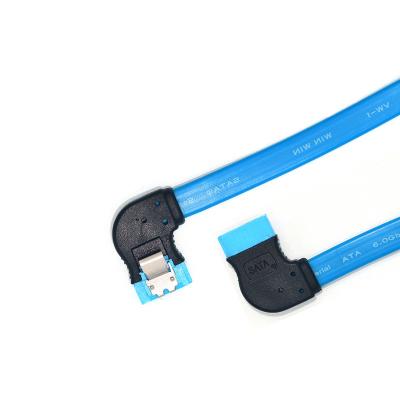 China Camera Wholesale Blue Male Sata Cable With Lock 7P sata power cable for sale