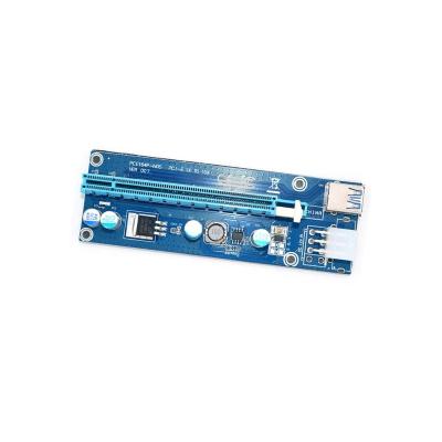 China With 007 SATA Power Cable 1x-16x Transfer Card Cord PCI Express To USB 3.0 Converter for sale