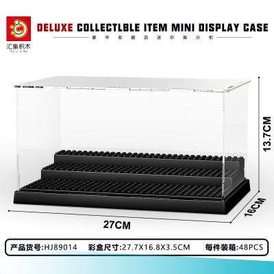 China Toy Mini Figure Display Box Educational Toy Kids Building Blocks Construction Toy for sale