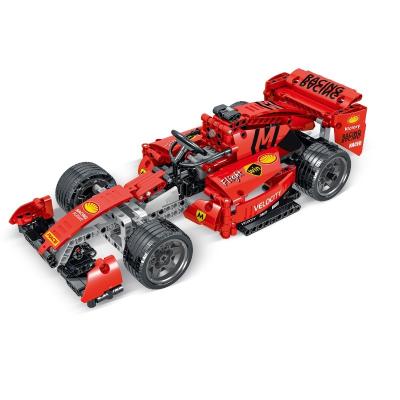 China Superb Building Toys Car Construction Toy Model Vehicle Building Block 631pcs Speed ​​Block Plastic Toys for sale