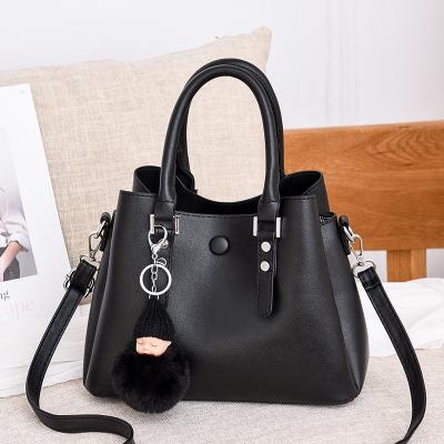 China High quality new style solid color handbag simple cross - body large capacity portable shoulder bag for women for sale