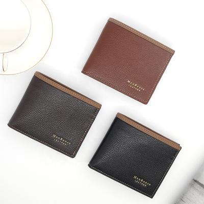 China Wholesale High Quality Leather Short Purse Custom Male Multi-Card Coin Wallet PU Classic Multifunction Wallet For Men for sale