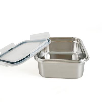 China 2020 Freshness Preservation Best Lid Stainless Steel Lunch Box Bento Plastic Lunch Box Selling Kids for sale