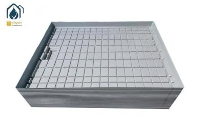 China ABS Plastic Hydroponic Ebb And Flow Table Flood And Drain Tray voor kassen Te koop