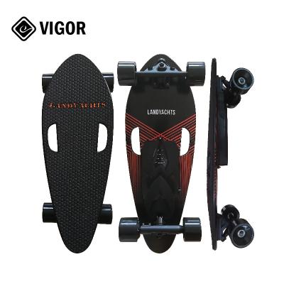 China 7 Ply100% Canadian Maple Light and Portable Cheap Mini 4 wheel Single Drive 36V Brushless Motor Electric Skateboard with Remote Control for sale